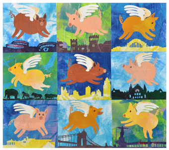 Pigs in the City by Larry Collins
